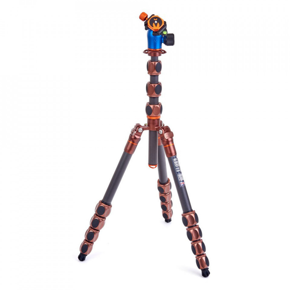 Kit Trepied 3 Legged Thing Albert 2.0 Carbon & AirHed Pro, Bronze
