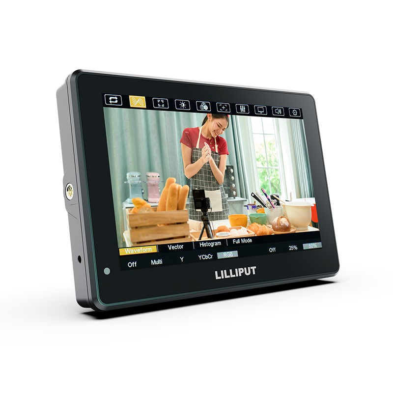 Lilliput monitor HT7S, 7", On-Camera Control Monitor, LANC Camera Control