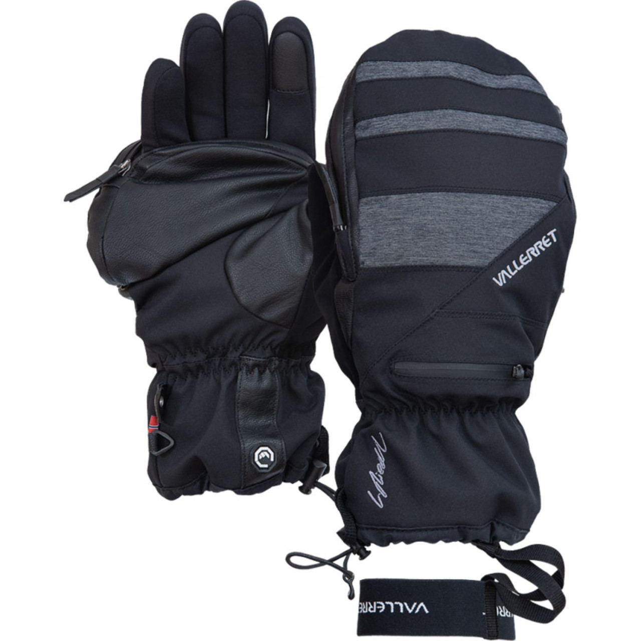 Mănuși Skadi Zipper Mitt LRS: Negru marimea XXL