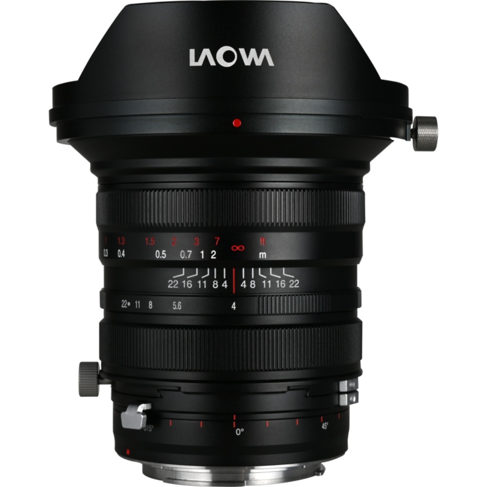Obiectiv Manual Laowa 20mm f/4 Zero-D Shift - Canon EF-Mount