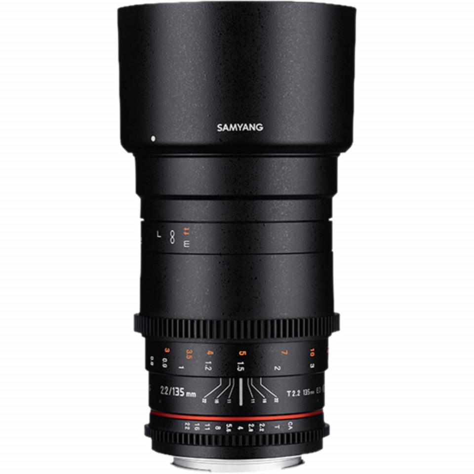 Obiectiv Samyang 135mm T2.2 VDSLR ED UMC, MFT