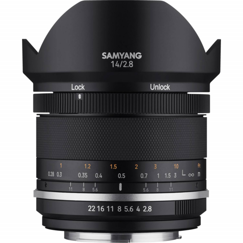 Obiectiv Samyang MF 14mm f/2.8 MK2, Sony E