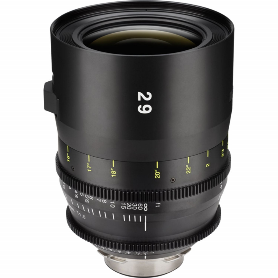 Obiectiv Tokina Vista 29 mm T1,5 Cinematografic, montură Canon EF