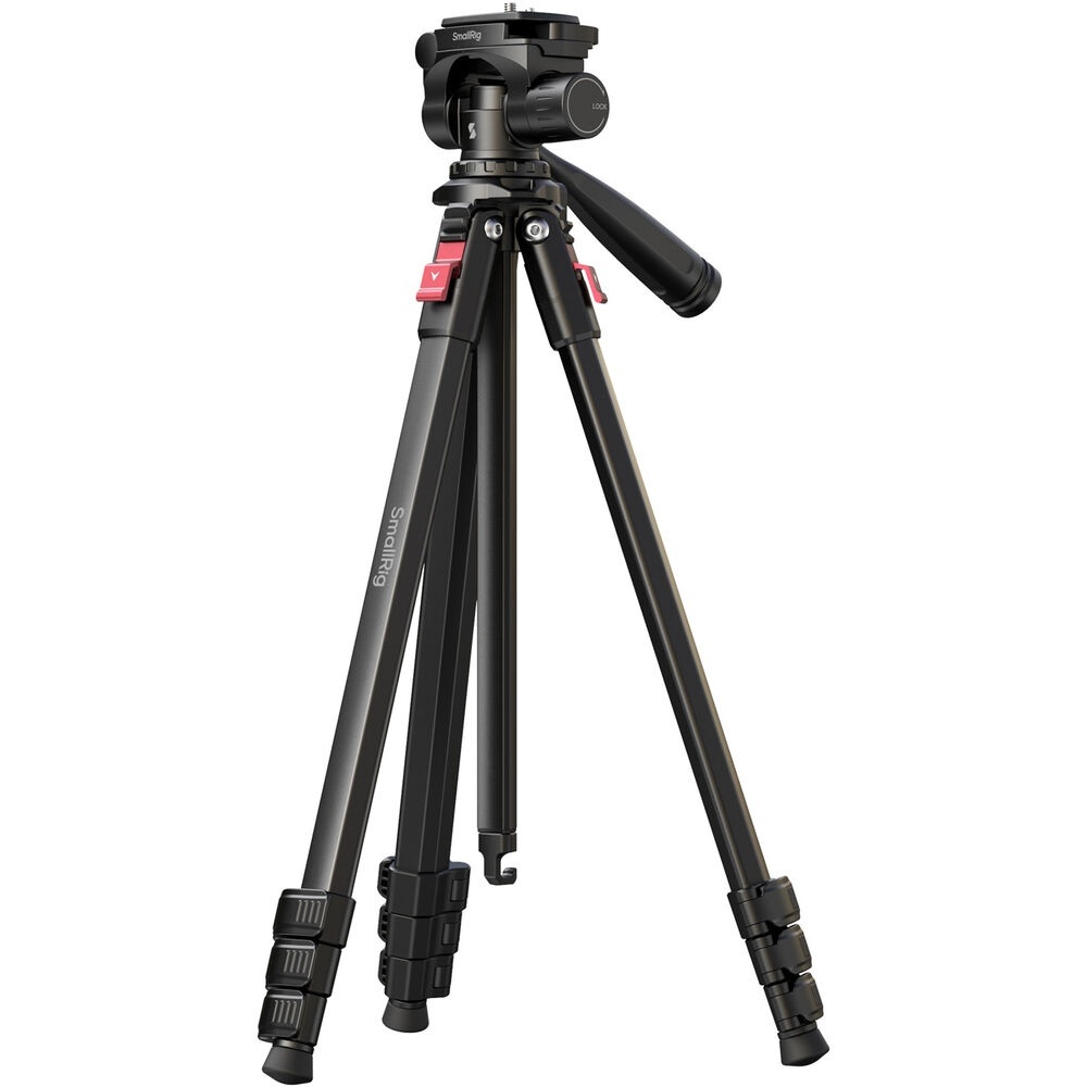 SmallRig 5474, Trepied video din aluminiu, 172cm max, sarcina 2Kg
