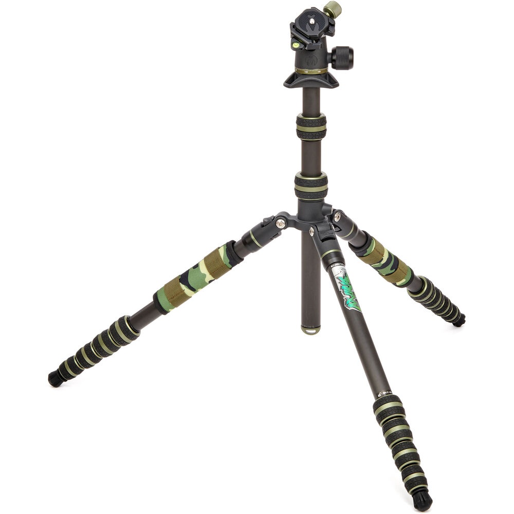 Trepied 3 Legged Thing Punks Brian 2.0 cu Airhed Neo 2.0, Black/Green