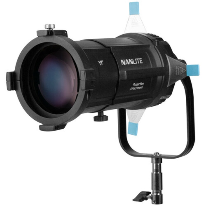Accesoriu de proiectie Nanlite PJ-BM-19 cu lentila 19° pentru Montura Bowens