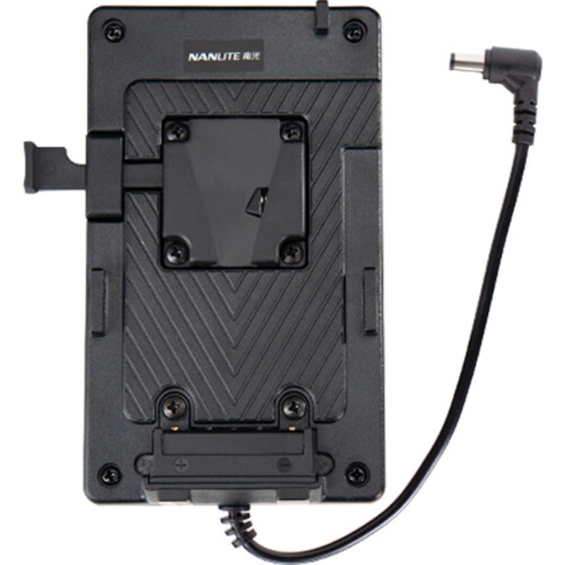 Adaptor Nanlite pentru acumulator V-Mount si mufa DC pentru Forza 60, BT-BA-V