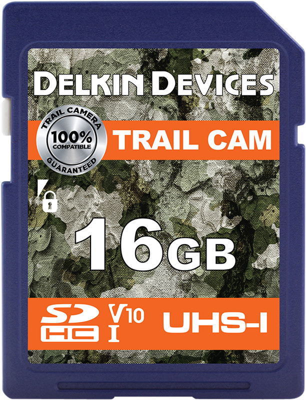 Card de Memorie Delkin SDHC Trail Cam R100/W30 (V10) 16GB