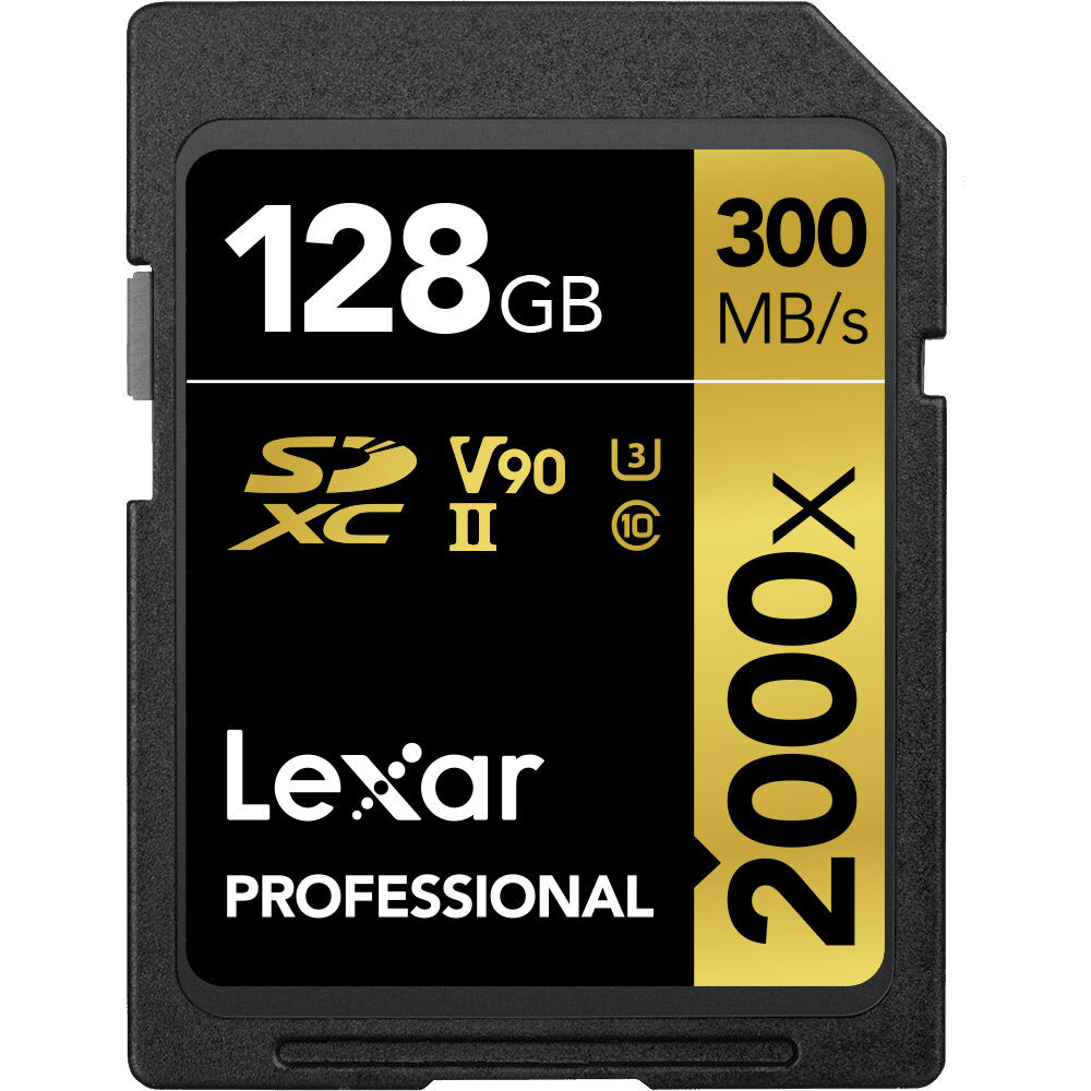Card de Memorie Lexar SDXC Professional UHS-II 2000x 128GB V90