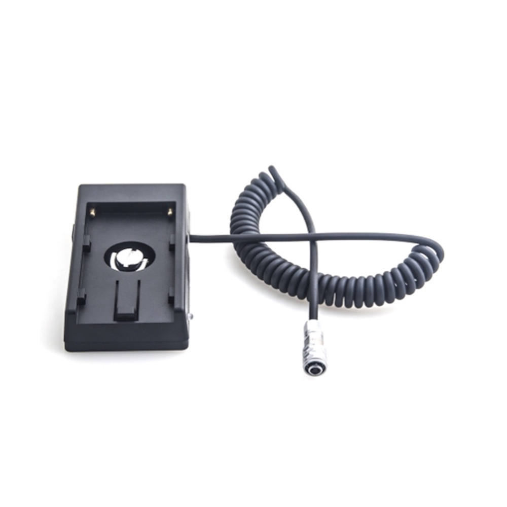 Caruba BMPCC03, Cablu de alimentare spiralat, BMPCC 4K/6K cu adaptor NP-F970