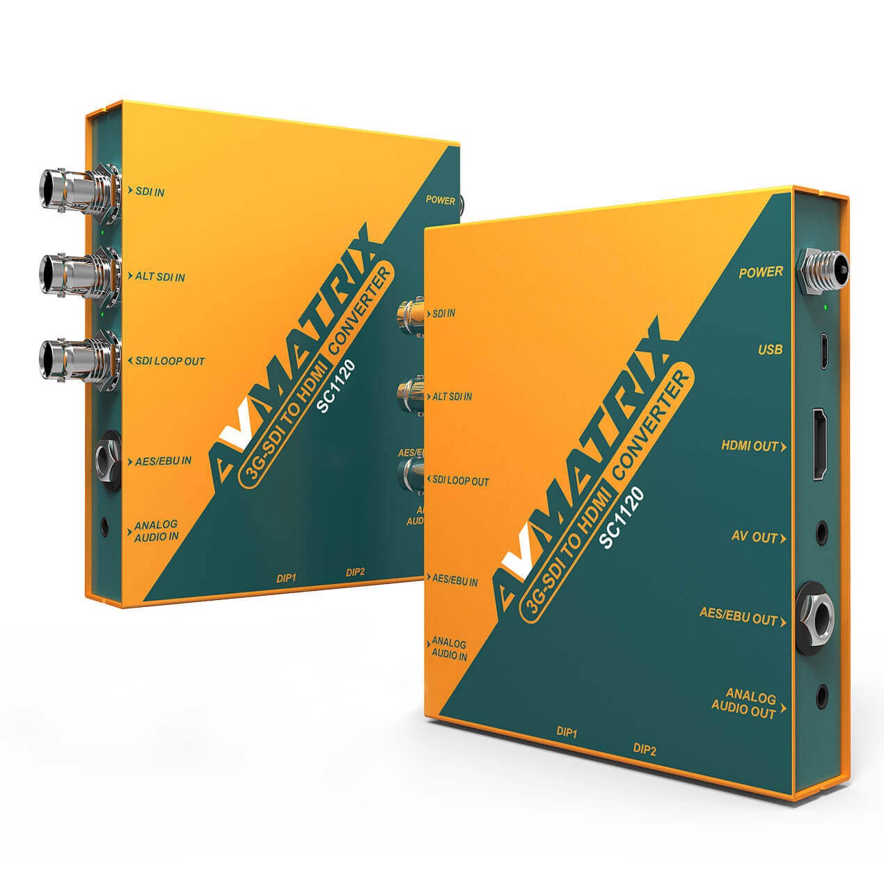 Convertor AVMATRIX SC1120 3G-SDI to HDMI & AV Scaling Converter