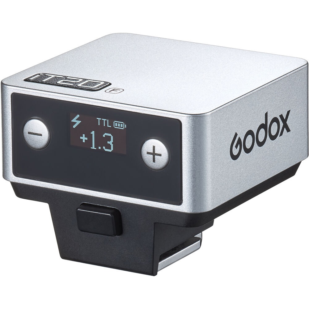 Godox IT20 F Silver iFlash TTL, Mini blit argintiu pentru FUJIFILM