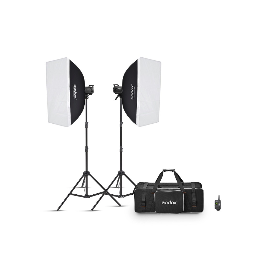 Godox MS300V-F, Kit 2 blituri 300W