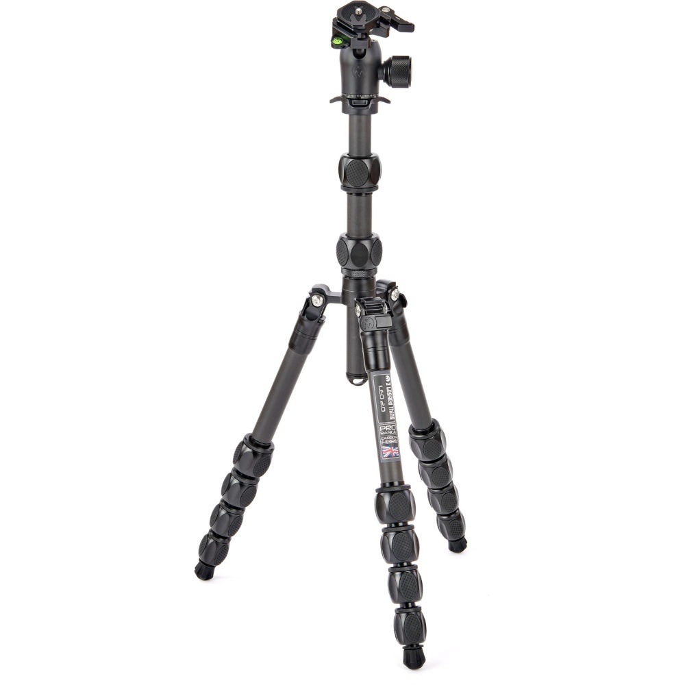 Kit trepied 3 Legged Thing Leo 2.0 Carbon Fibre (Darkness) cu Cap Sferic AirHed Pro Lever