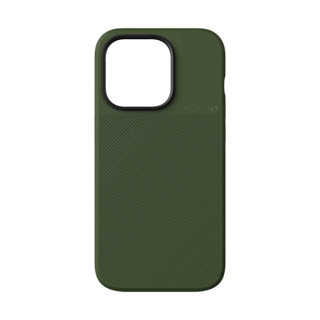 Moment, Husa Iphone 14 Pro compatibila cu MagSafe, Olive