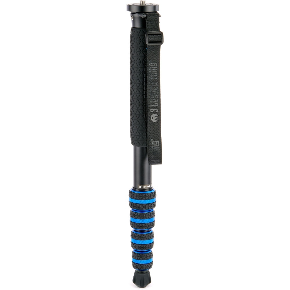 Monopied 3 Legged Thing Taylor 2.0 (Blue), Aliaj de Magneziu, 158cm, 30kg Sarcina