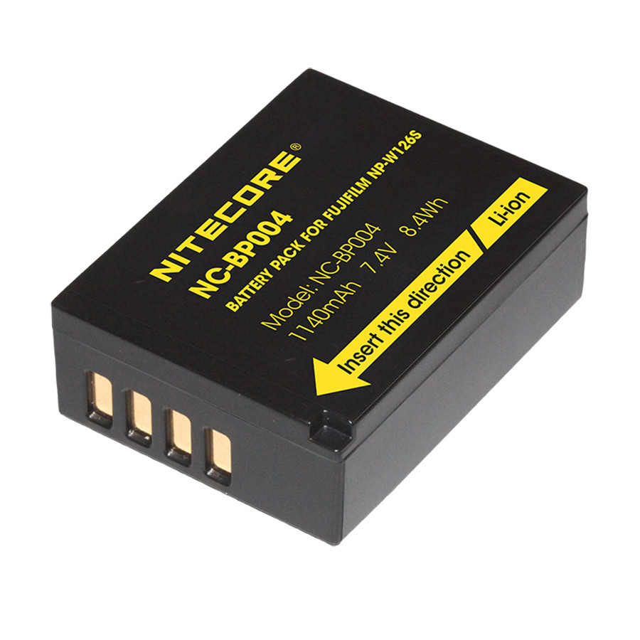 Nitecore NC-BP004, Acumulator pentru Fuji NP-W126S