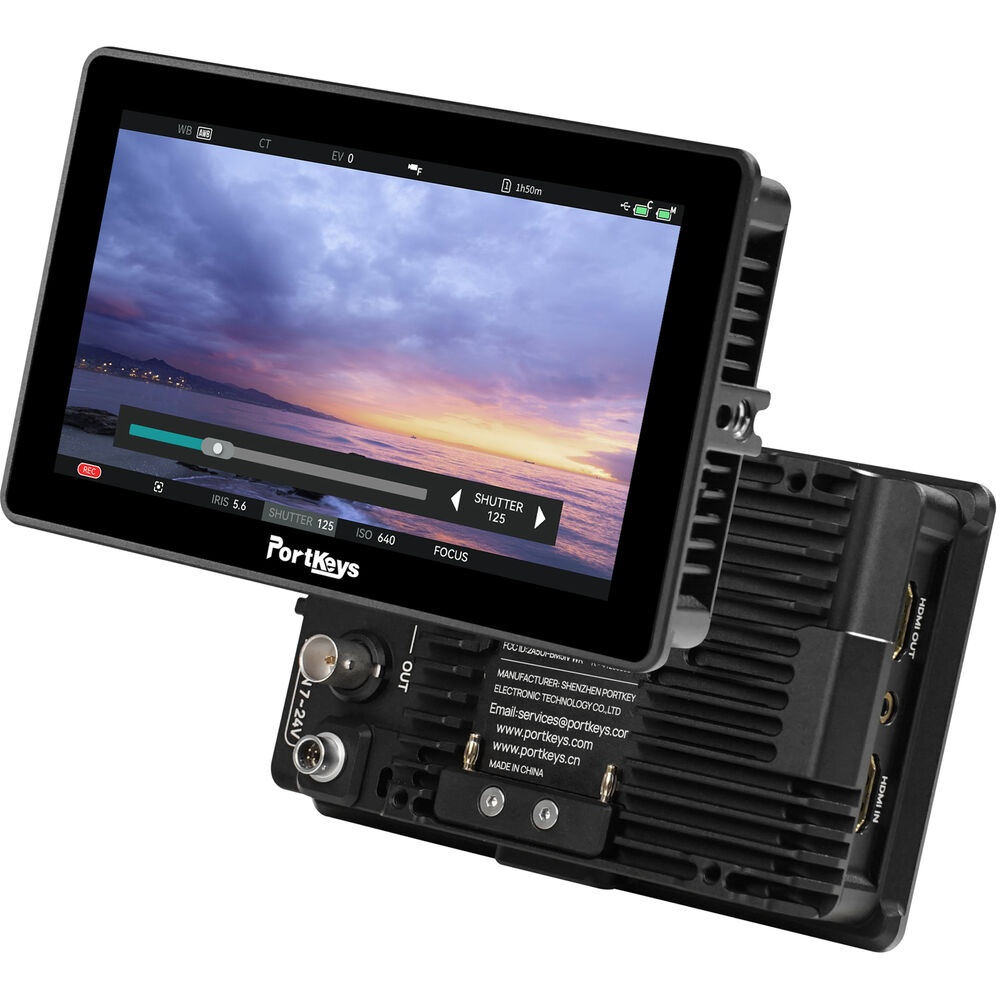 PortKeys BM5 IV, Monitor 5.5 inch, 4K, HDMI/3G-SDI, touchscreen