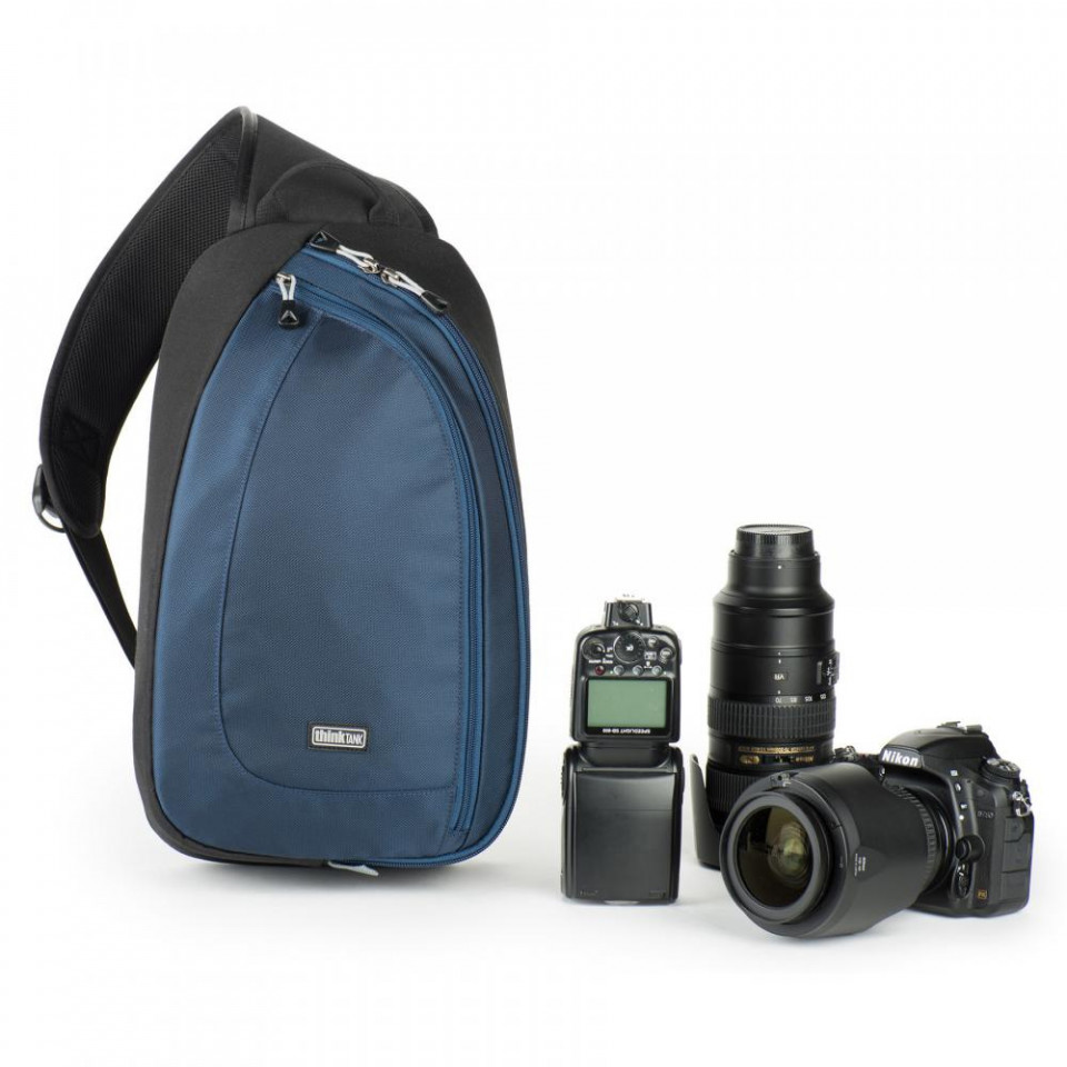 Rucsac foto cu o singură bretea, ThinkTankPhoto TurnStyle 20 V2.0, Blue Indigo