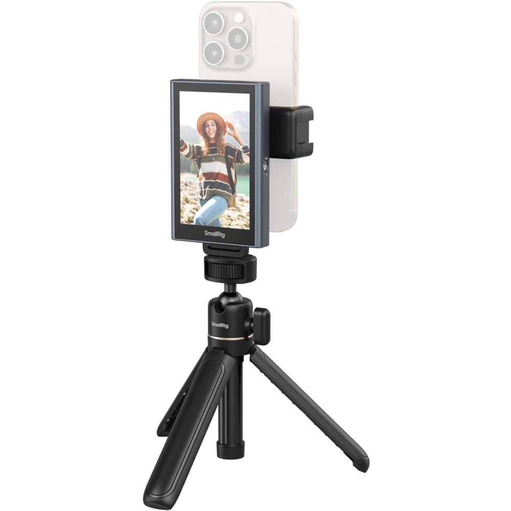 SmallRig 4851B, Kit Vlogging cu Monitor Video Wireless pentru Smartphone