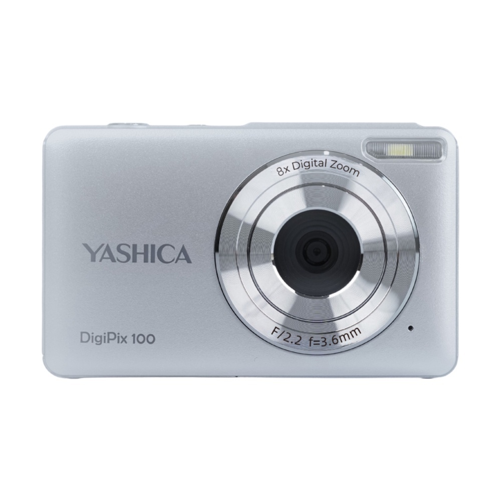 YASHICA DigiPix 100 (Argintiu), Camera digitala, 44 MP, zoom 16x