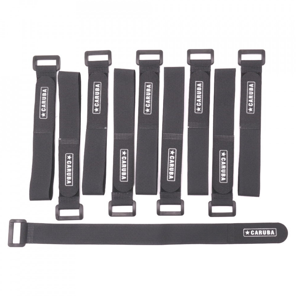 Caruba, Benzi Velcro Fast Fixer Pro 1, Negru
