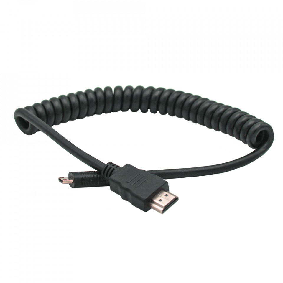 Caruba, Cablu spiralat HDMI la Mini HDMI
