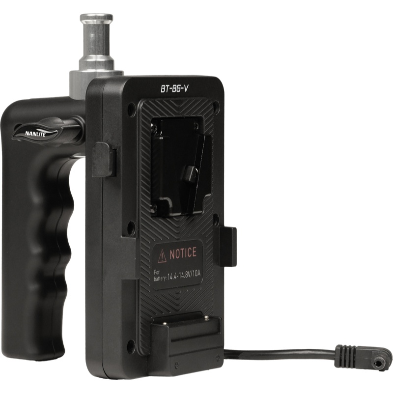 Grip (Maner) Nanlite V-Mount pentru Forza 60 II/60B II/60C/FC-60B, BT-BG-V