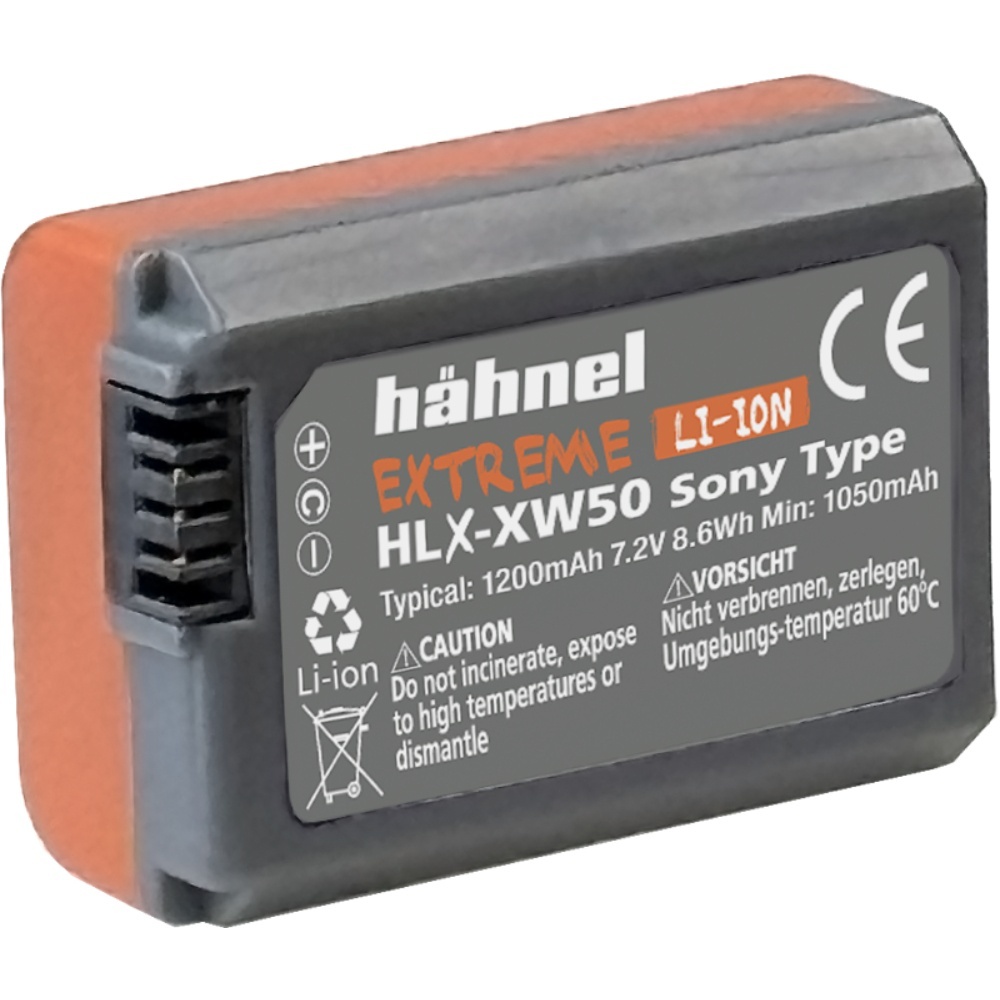 Hähnel Extreme HLX-XW50, acumulator replace pentru Sony NP-FW50, 1200mAh