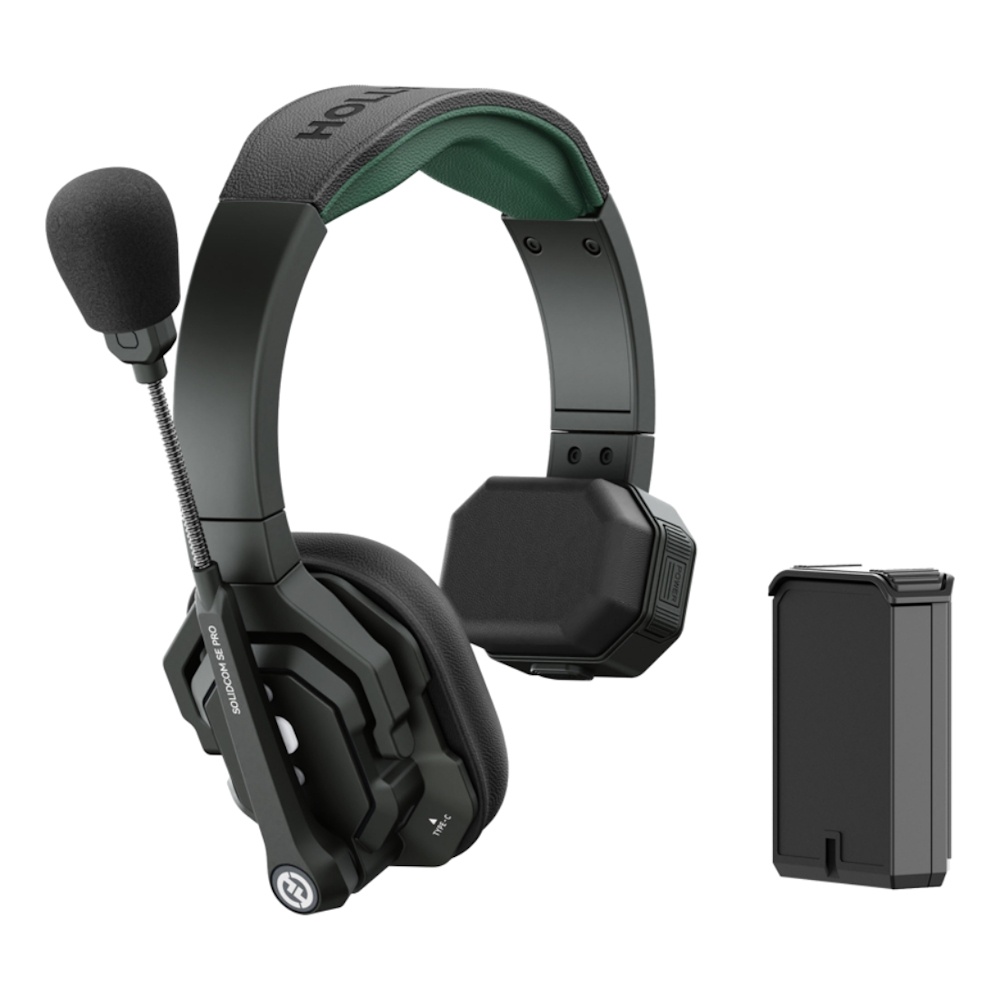 Hollyland Solidcom SE Pro (1.9 GHz), Casca Wireless Single-Ear Full-Duplex