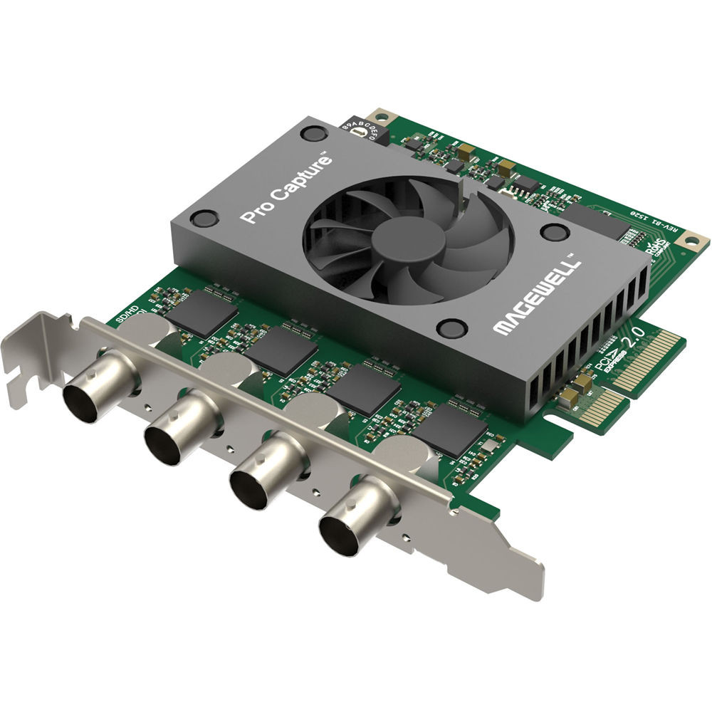 Magewell Pro Capture Quad SDI, Placa de captura PCIe