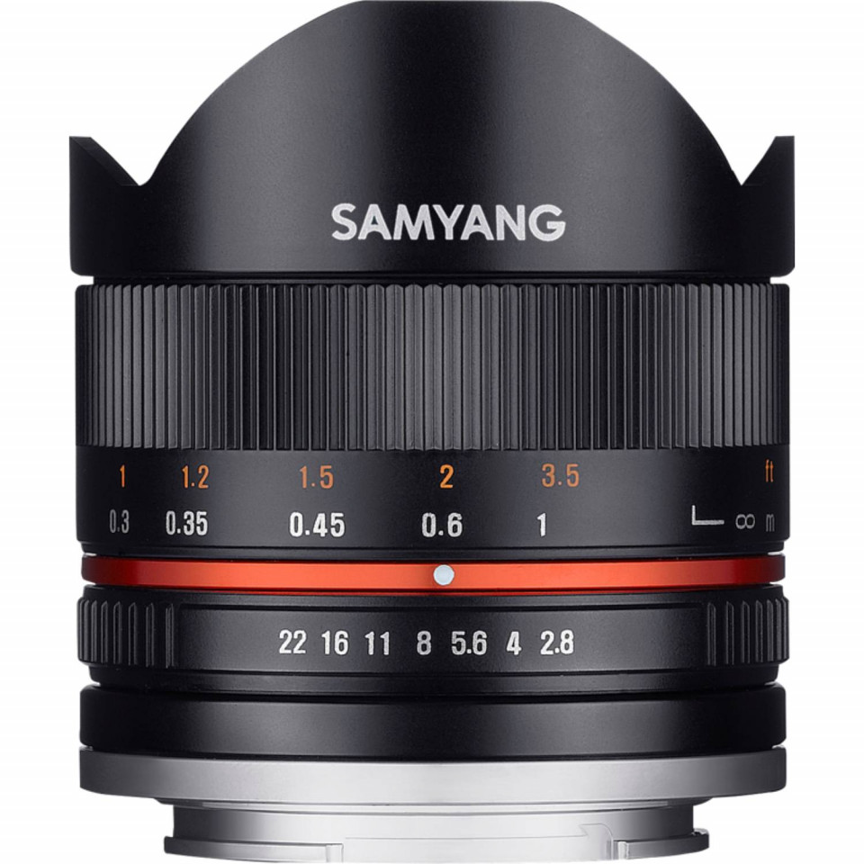 Obiectiv Samyang 8mm f/2.8 UMC Fish-Eye II, Sony E