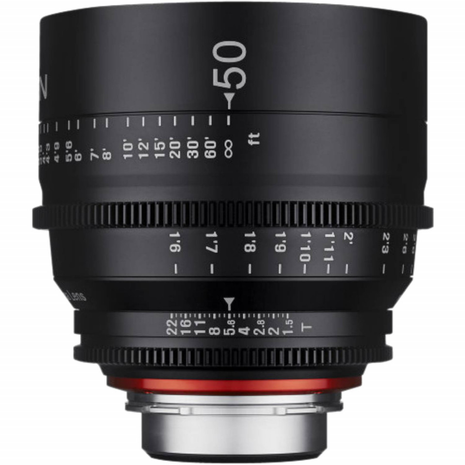 Obiectiv Samyang Xeen 50mm T1.5, Canon EF
