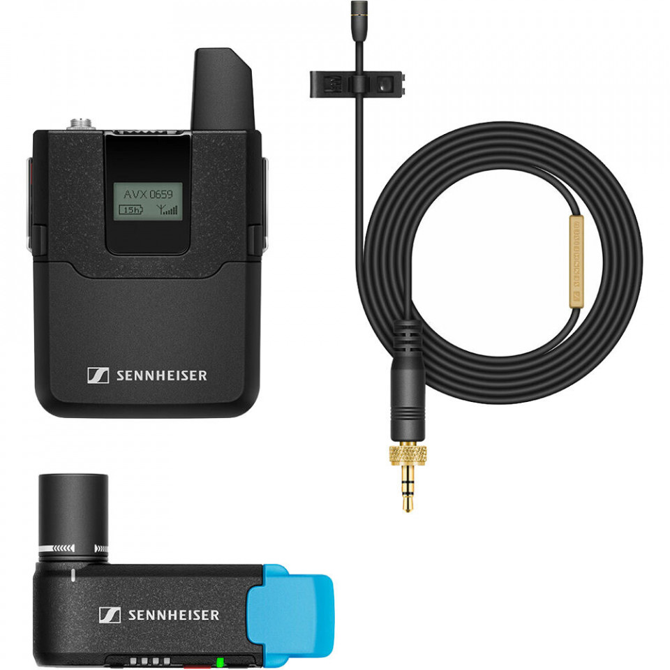 Sennheiser AVX-MKE2, Set microfon wireless pentru camera video