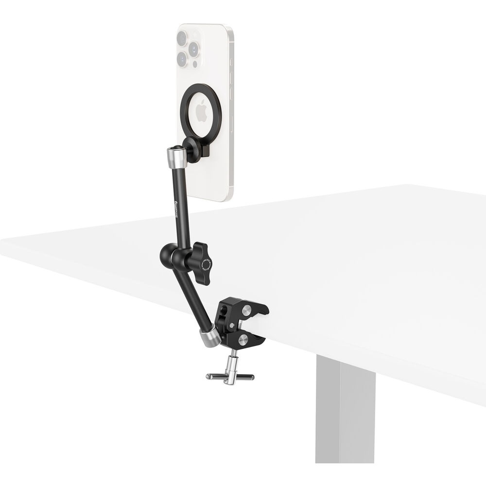 SmallRig 5604, Clema de prindere tip Crab cu brat articulat si montura MagSafe