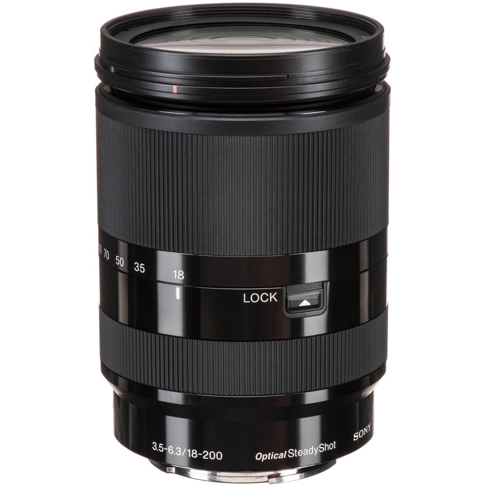 Sony E 18-200mm f/3.5-6.3 OSS LE, Obiectiv APS-C, montura Sony E