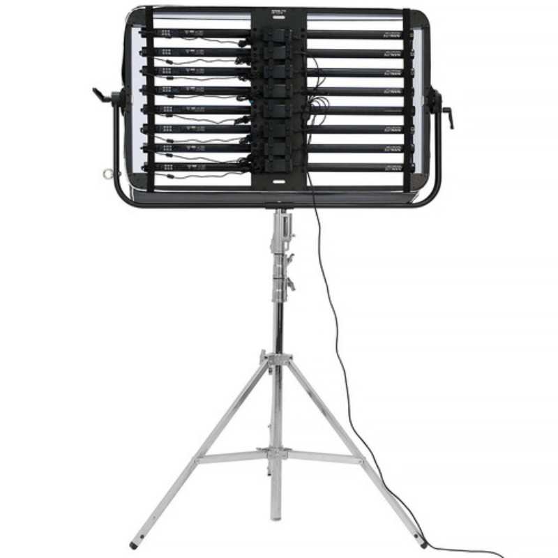 Suport Nanlite pentru 8 tuburi LED cu Softbox si Grid, FR-T12-8+SB