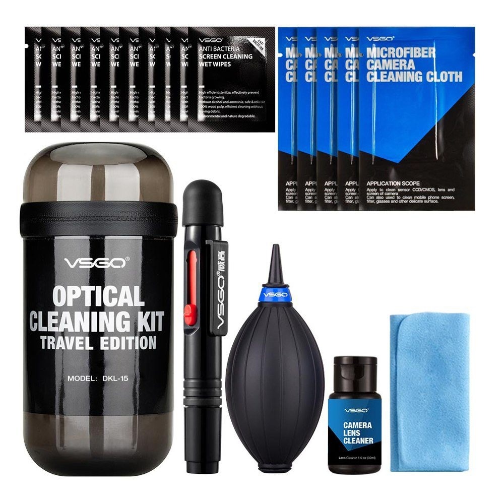 VSGO DKL-15, Kit curatare pentru camera foto, Grey