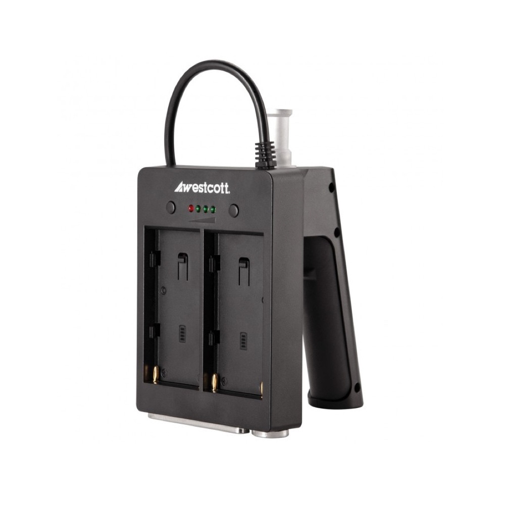Westcott L60-B, Battery Grip cu adaptor NP-F