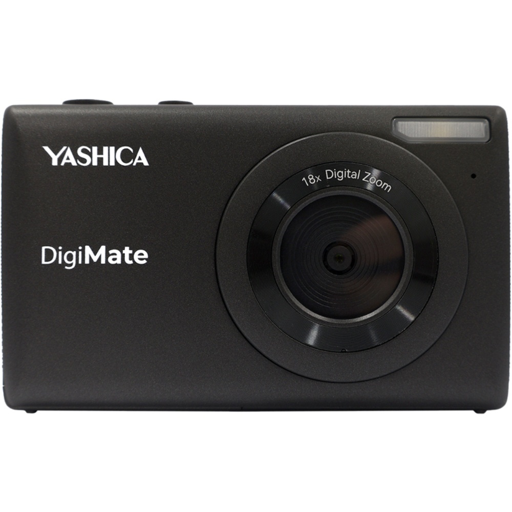 YASHICA DigiMate, Camera digitala Black, 64 MP, zoom 18x, ecran 2.7"