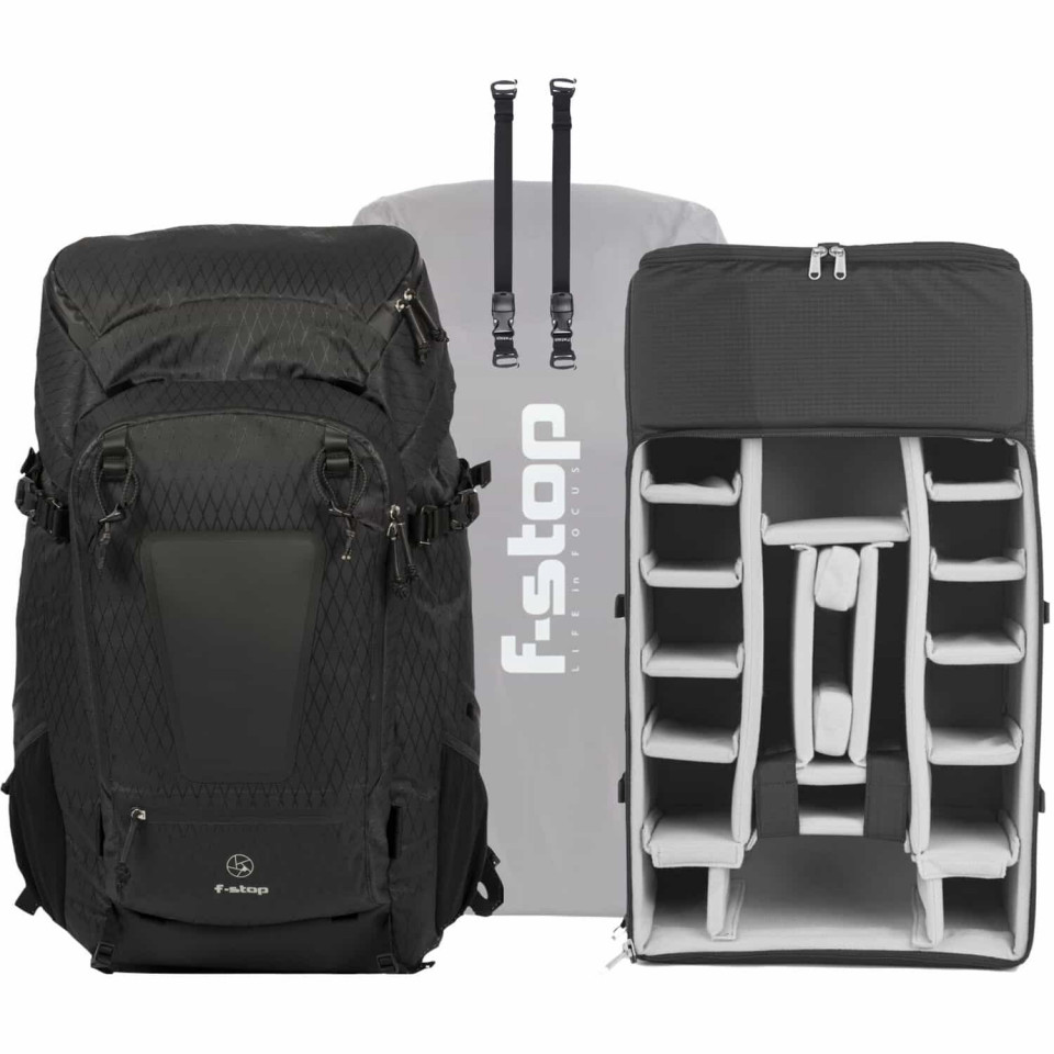 Bundle Essential, Rucsac foto f-stop Shinn DuraDiamond Expedition 80L (Anthracite Black)