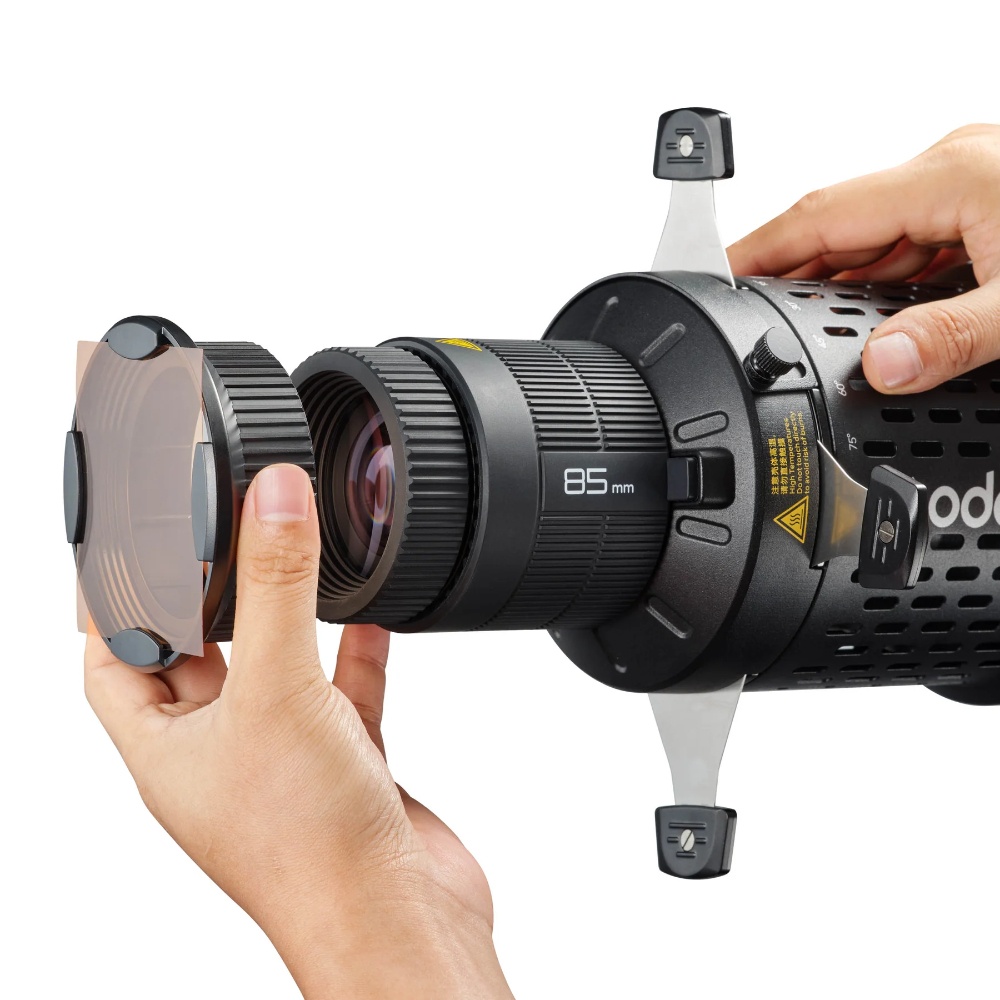 Godox BFP Accesoriu de proiectie cu lentila 85mm, Montura Bowens