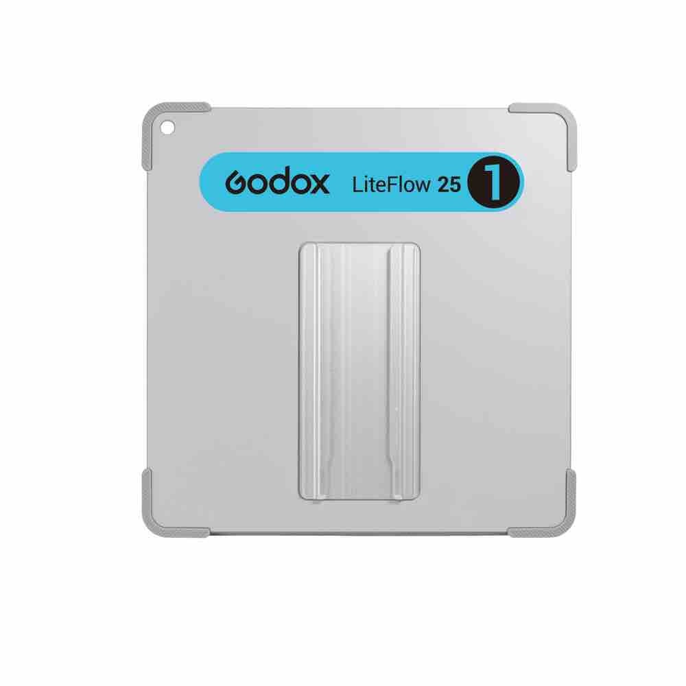 Godox LiteFlow 25 D1, Reflector din aluminiu 25x25cm, lumina hard