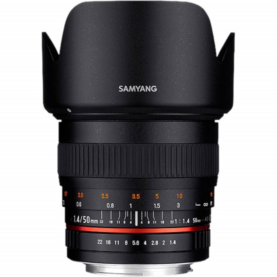 Obiectiv Samyang 50mm f/1.4 AS UMC, Sony E
