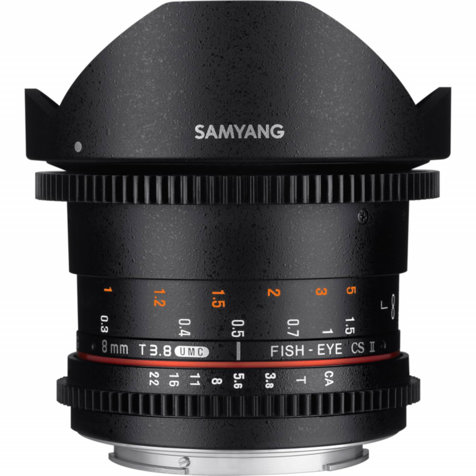 Obiectiv Samyang 8mm T3.8 VDSLR UMC Fish-Eye CS II, Pentax K