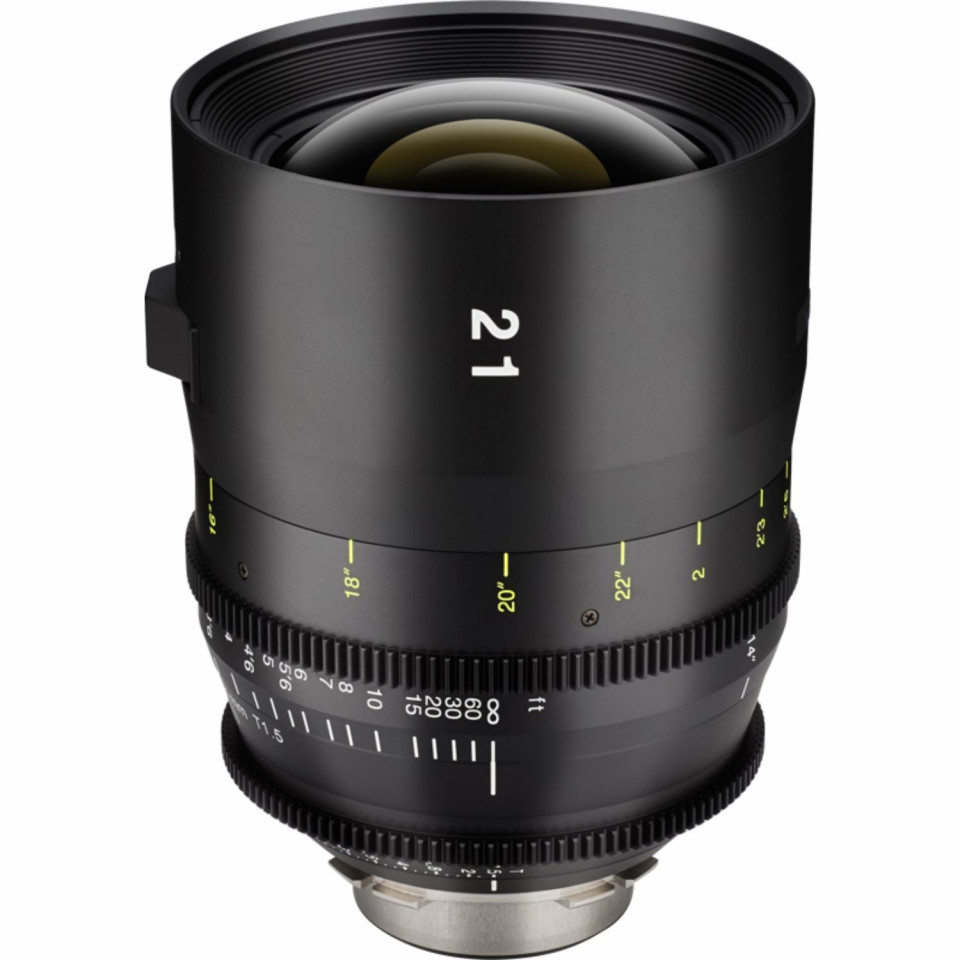 Obiectiv Tokina Vista 21 mm T1,5 Cinematografic, montură Canon EF