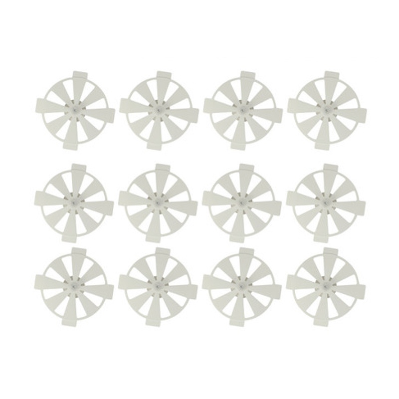 Set 12 difuzoare Nanlite cu ventuza pentru PavoBulb 10C, AS-BSC 12PACK