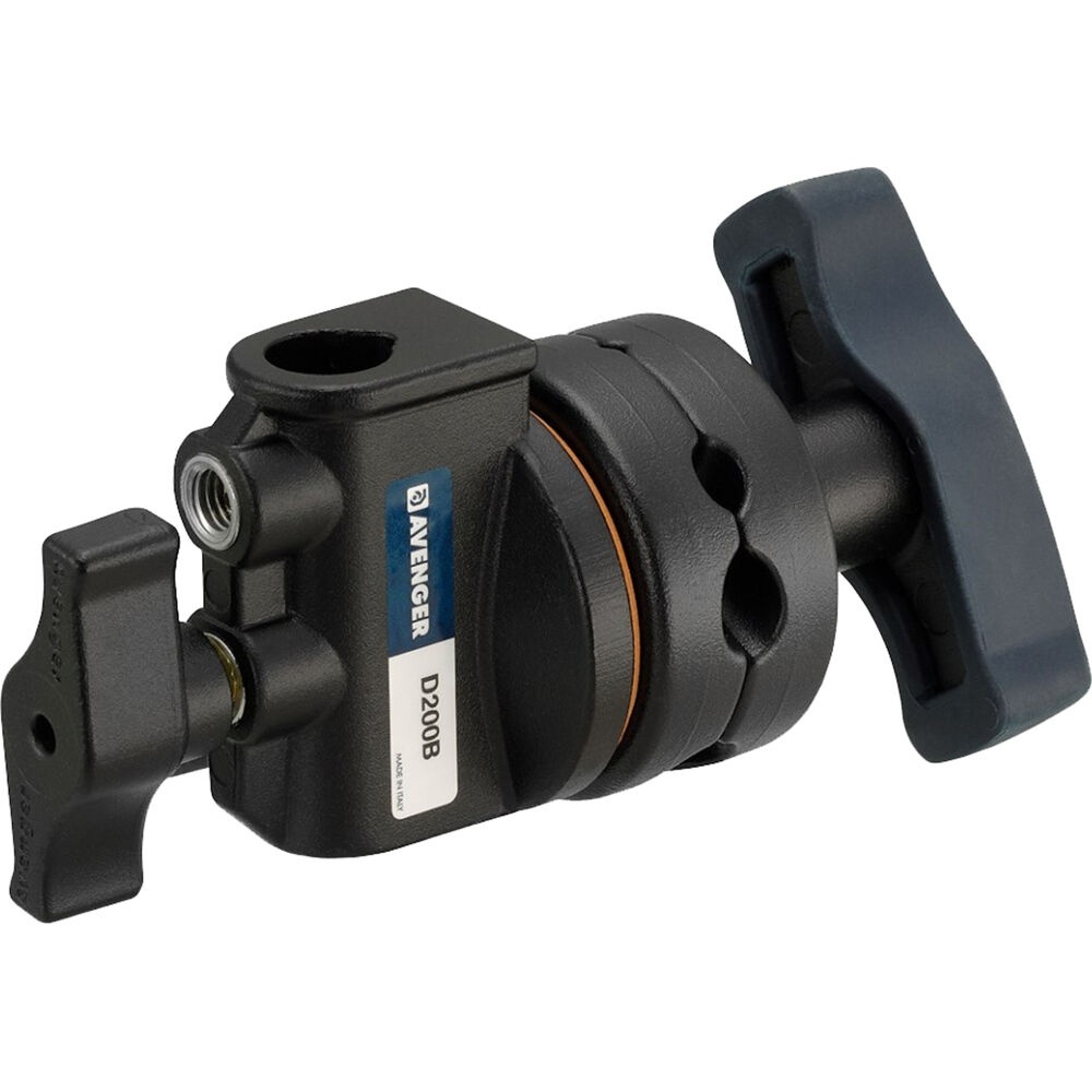 Avenger D200B Grip Head, Cap de prindere 2.5", Negru, Aluminiu, montura 5/8"