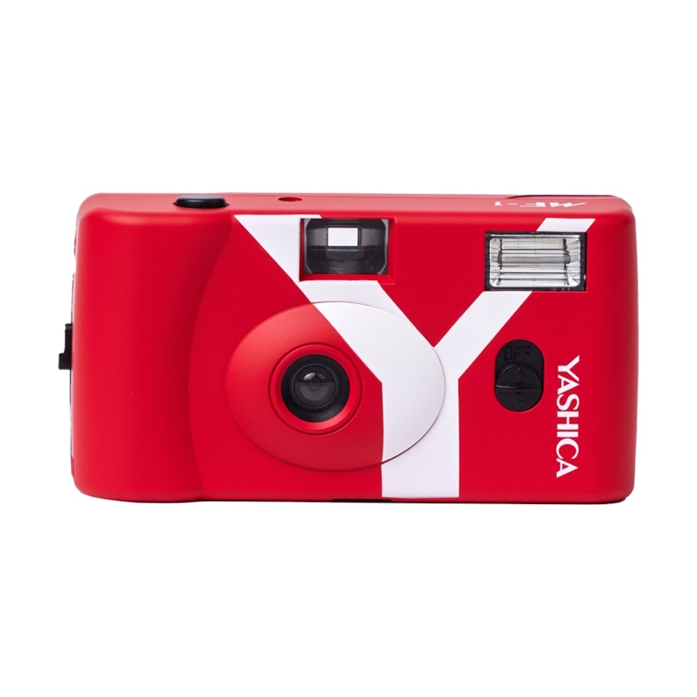 Camera Foto Analogica YASHICA MF-1 Snapshot Art Red