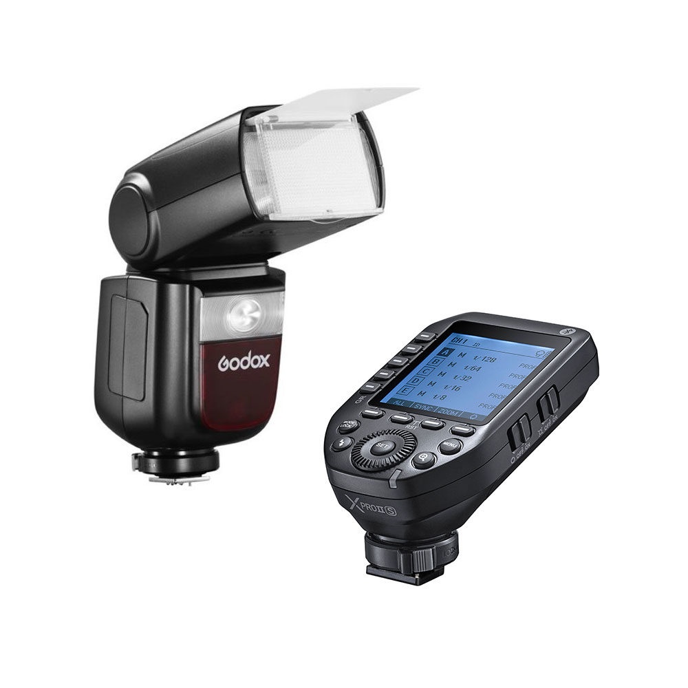 Kit blit Godox V860III pentru Sony, cu transmitator Godox X Pro II